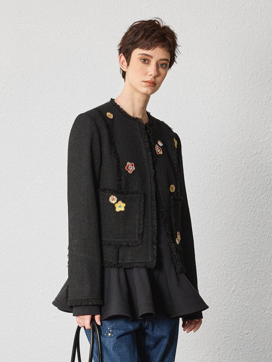 Flounce Hem Elegance Tee - SHICCACHE