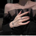 Gothic Crystal Slave Bracelet - SHICCACHE