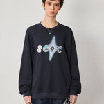 Hand - Embroidered Cotton Sweatshirt - SHICCACHE