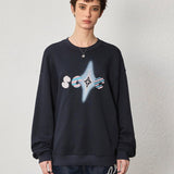 Hand - Embroidered Cotton Sweatshirt - SHICCACHE