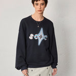 Hand - Embroidered Cotton Sweatshirt - SHICCACHE
