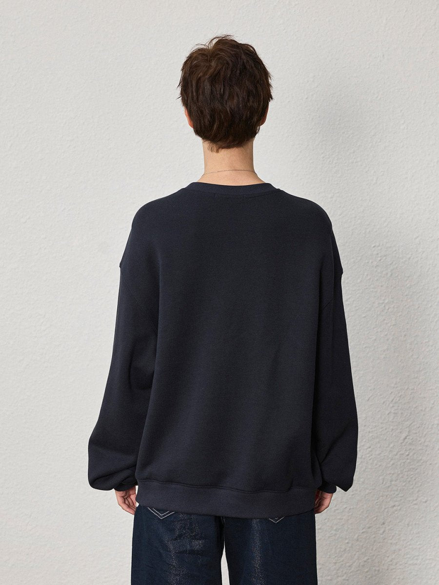 Hand - Embroidered Cotton Sweatshirt - SHICCACHE