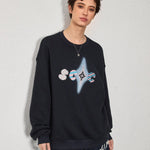 Hand - Embroidered Cotton Sweatshirt - SHICCACHE
