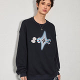 Hand - Embroidered Cotton Sweatshirt - SHICCACHE