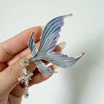 Iridescent Mermaid Tail Hair Clip - SHICCACHE