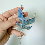 Iridescent Mermaid Tail Hair Clip - SHICCACHE