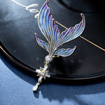 Iridescent Mermaid Tail Hair Clip - SHICCACHE