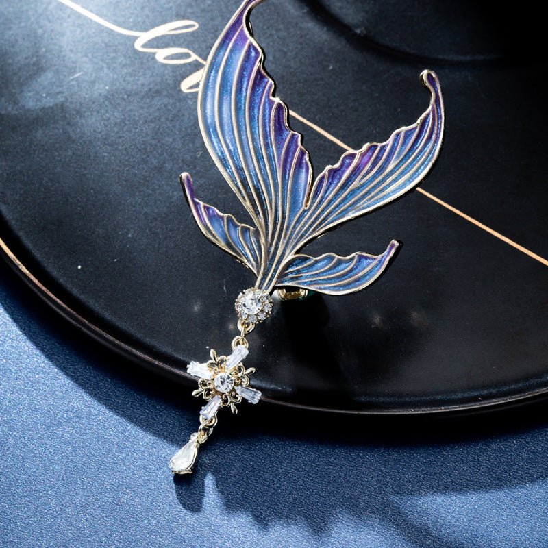 Iridescent Mermaid Tail Hair Clip - SHICCACHE