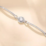 Luminous Halo Crystal Bracelet - SHICCACHE