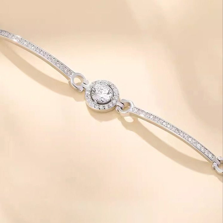 Luminous Halo Crystal Bracelet - SHICCACHE