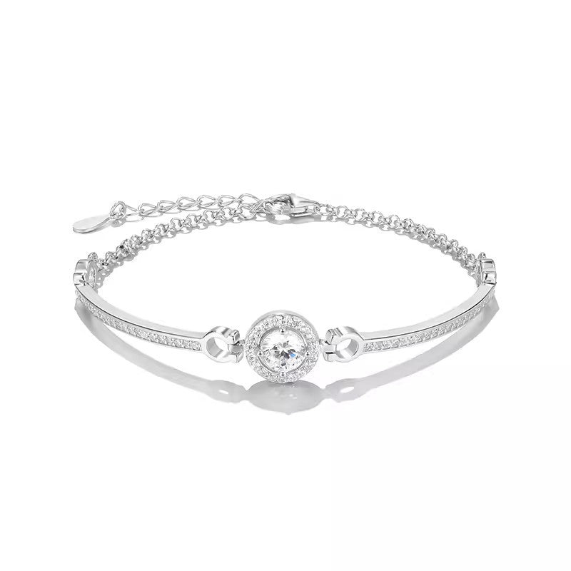 Luminous Halo Crystal Bracelet - SHICCACHE