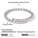 Lustrous Radiance Tennis Bracelet - SHICCACHE