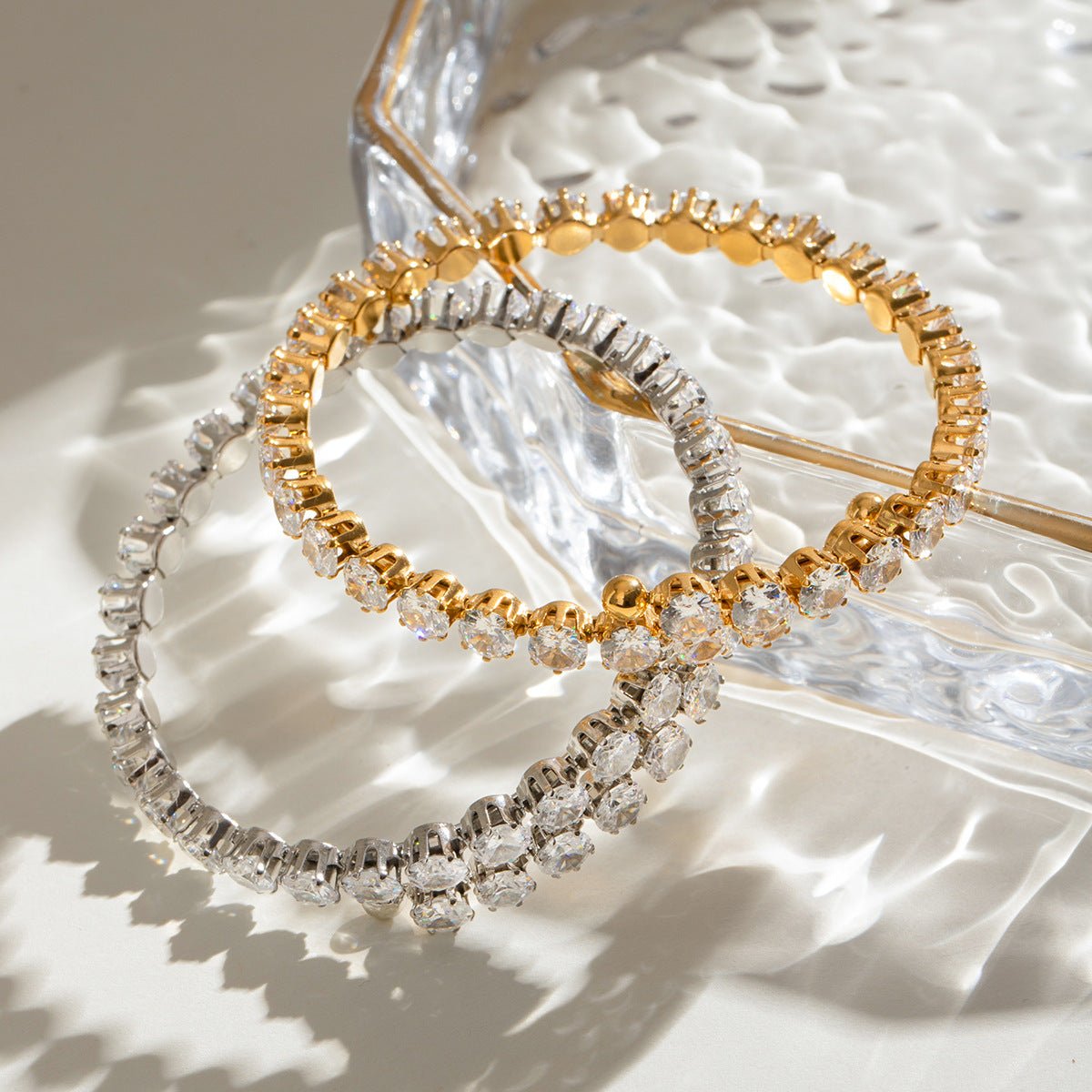 Lustrous Radiance Tennis Bracelet - SHICCACHE
