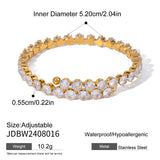 Lustrous Radiance Tennis Bracelet - SHICCACHE