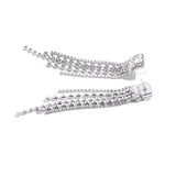 Luxe Cascading Crystal Drop Earrings - SHICCACHE