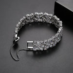Luxury Cluster Zircon Bracelet - SHICCACHE