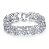Luxury Cluster Zircon Bracelet - SHICCACHE