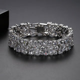 Luxury Cluster Zircon Bracelet - SHICCACHE