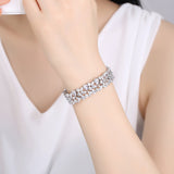 Luxury Cluster Zircon Bracelet - SHICCACHE
