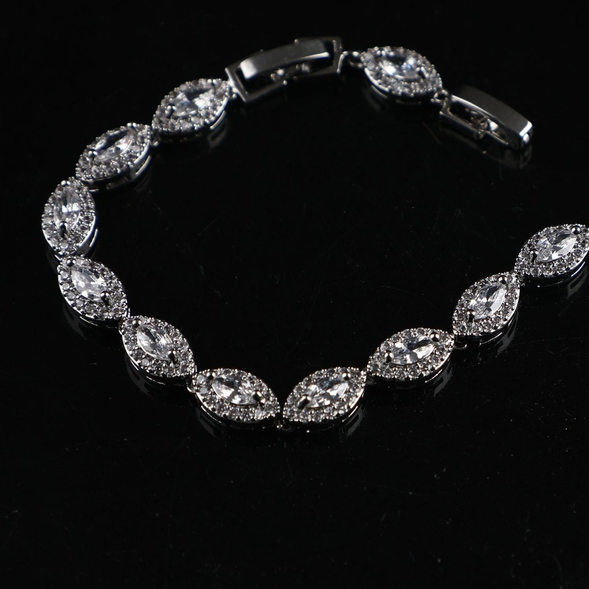 Marquise - Cut Zircon Tennis Bracelet - SHICCACHE