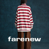 Playful Stripes Polo Sweatshirt - SHICCACHE