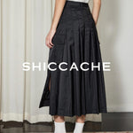 Pleated casual skirt - SHICCACHE
