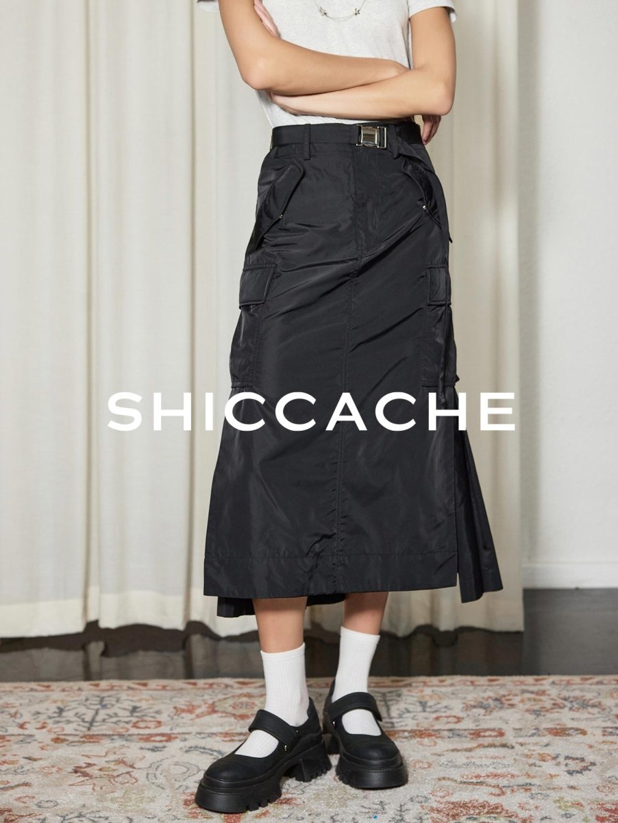 Pleated casual skirt - SHICCACHE