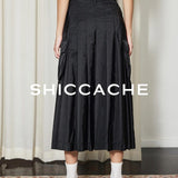 Pleated casual skirt - SHICCACHE