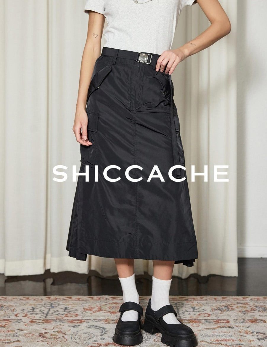Pleated casual skirt - SHICCACHE