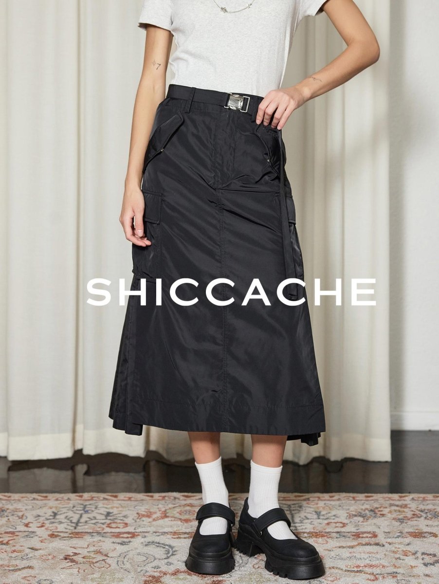 Pleated casual skirt - SHICCACHE