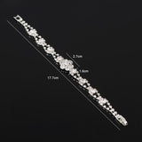 Radiant Bloom Crystal Bracelet - SHICCACHE