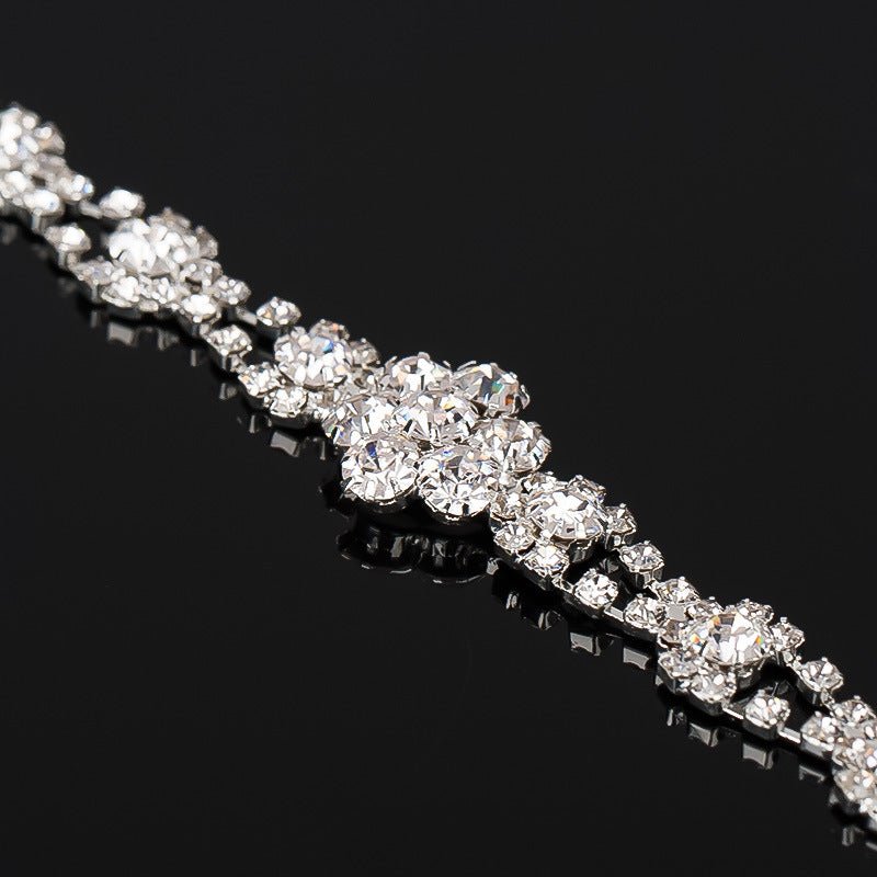 Radiant Bloom Crystal Bracelet - SHICCACHE