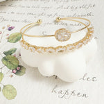 Radiant Bloom Zirconia Bracelet - SHICCACHE