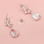 Radiant Teardrop Zircon Earrings - SHICCACHE