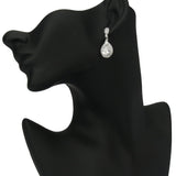 Radiant Teardrop Zircon Earrings - SHICCACHE