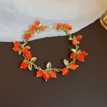 Red berries Bracelet - SHICCACHE