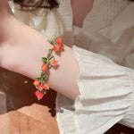 Red berries Bracelet - SHICCACHE