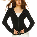 Slim Fit Zip - Up Hoodie - SHICCACHE