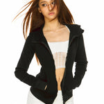 Slim Fit Zip - Up Hoodie - SHICCACHE