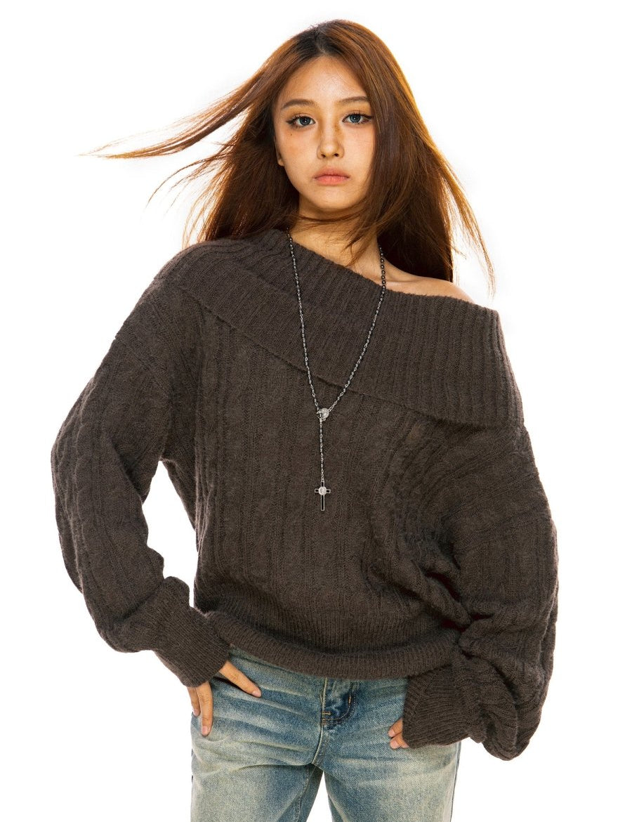 Slouchy Knit With an Attitude - SHICCACHE