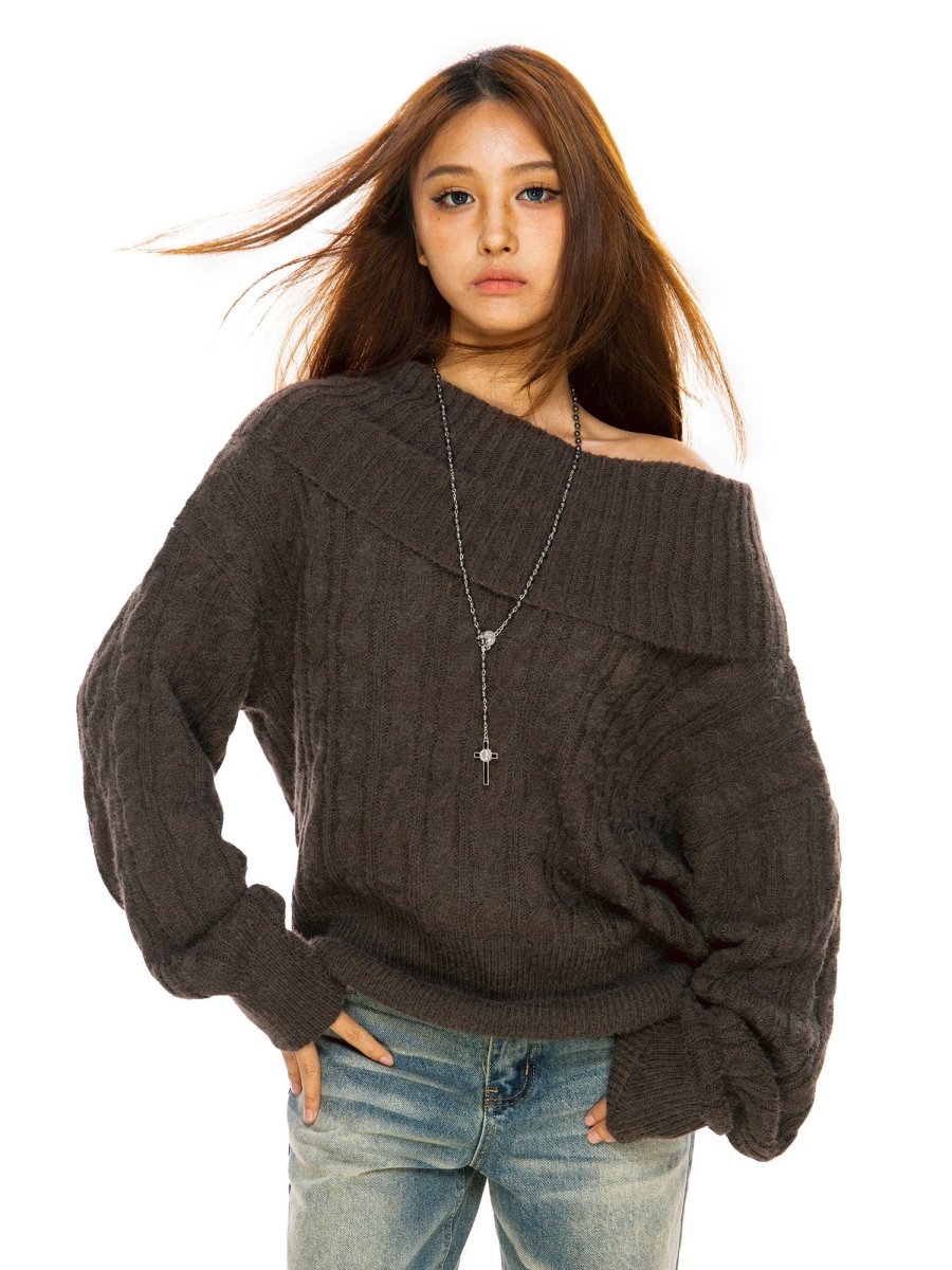 Slouchy Knit With an Attitude - SHICCACHE