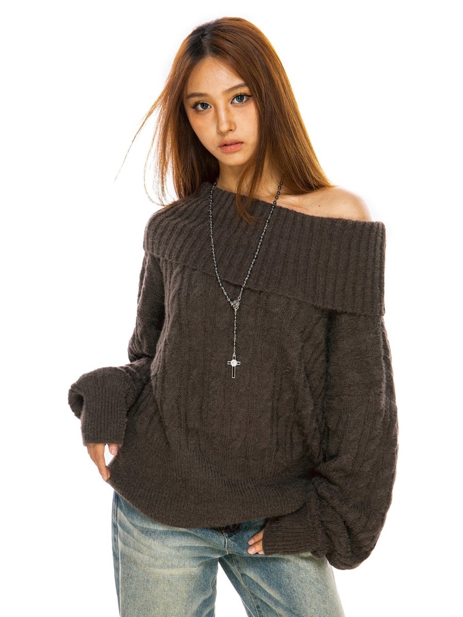 Slouchy Knit With an Attitude - SHICCACHE