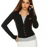 Snatched Fit Button - Up Crop Top - SHICCACHE