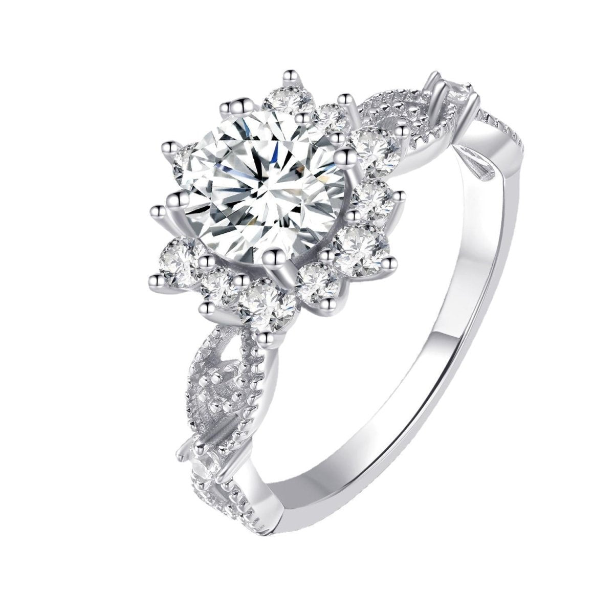 Snowflake Zircon Ring - SHICCACHE