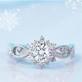 Snowflake Zircon Ring - SHICCACHE