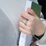 Snowflake Zircon Ring - SHICCACHE