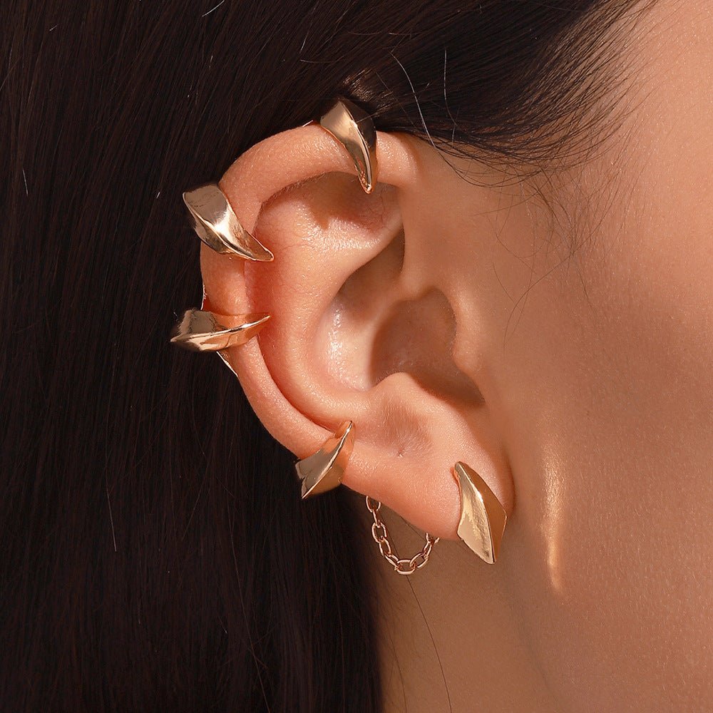 Spiked Armor Ear Cuff Earring - SHICCACHE
