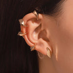 Spiked Armor Ear Cuff Earring - SHICCACHE