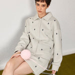 Star embroidered short jacket - SHICCACHE