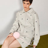 Star embroidered short jacket - SHICCACHE